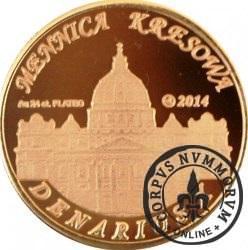10 denarów - DENARIUS X (mosiądz platerowany złotem 24k - wersja krajowa) / Jan XXIII