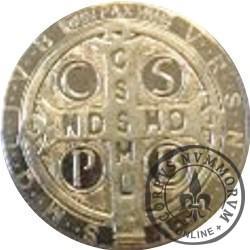 moneta medalik św. Benedykta