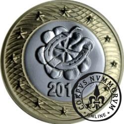 moneta kominiarska - Przynoszę zdrowie, szczęście i bezpieczeńswo