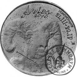 BARAN - Leonardo da Vinci (srebro Ag.925 oksydowane)