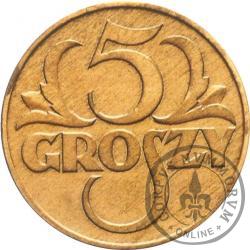 5 groszy - zjazd numizmatyków, mosiądz
