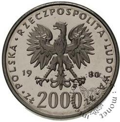 2000 złotych - Kazimierz Odnowiciel