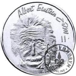 RYBY - Albert Einstein (mosiądz posrebrzany)