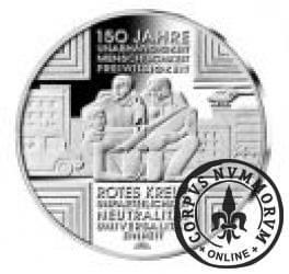 10 euro -  150 lat Czerwonego Krzyża