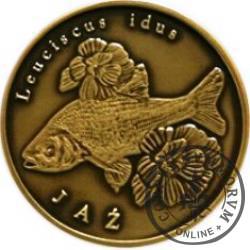10 złotych rybek (mosiądz patynowany) - XXXVI emisja / JAŹ