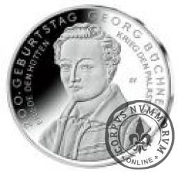 10 euro -  200. rocznica urodzin Georga Büchnera