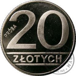 20 złotych - PRÓBA Ni