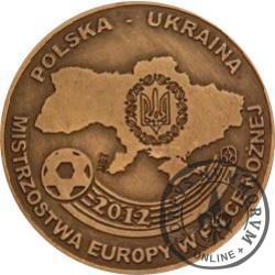 EURO 2012 - POLSKA - UKRAINA (miedź patynowana)