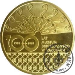 4 franki - 100 LAT MUZEUM DIECEZJALNEGO W SIEDLCACH (mosiądz)
