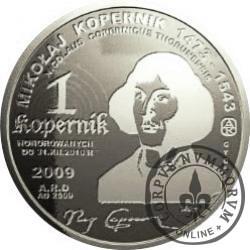 1 kopernik / Mikołaj Kopernik (aluminium)