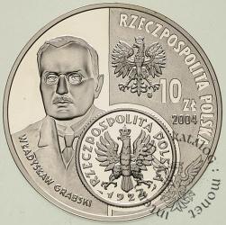 10 złotych - Dzieje złotego (W. Grabski) 1 złoty z 1924 r.