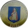 10 dutków nowotarskich - Król Kazimierz III Wielki (II edycja - bimetal pozłacany z tampondrukiem)