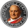 10 denarów - DENARIUS X (alpaka + tampondruk - wersja eksportowa) / Jan XXIII