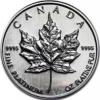 Maple Leaf - Kanadyjski Liść Klonu (1/2 uncji Pt.999,5 - 20 dollars)
