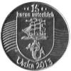 15 koron usteckich (III emisja - mosiądz posrebrzany)