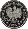 1 złoty - wieniec - kopia monety próbnej z 1928