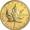Maple Leaf - Kanadyjski Liść Klonu (1/10 uncji Au.999,9 - 5 dollars)