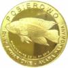 10 złotych rybek - Pomorze Zachodnie / Pobierowo ~ Akara paskowana (X emisja - mosiądz pozłacany)